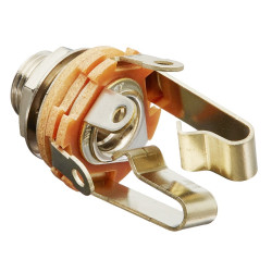 Prise Jack Aviation Femelle Ø 6.35 mm Stéréo