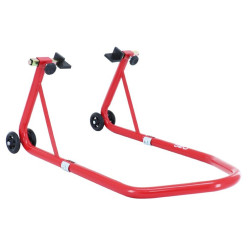 Béquille d'Atelier Lève Moto Arrière + Avant Universel Rouge 250 Kg