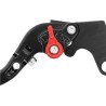 Levier de Frein et d'Embrayage Moto Réglable, Repliable Avoc Noir Anodisé pour Yamaha 700 MT-07