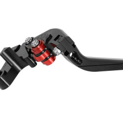 Levier de Frein et d'Embrayage Moto Réglable, Repliable Avoc Noir Anodisé pour Yamaha 700 MT-07