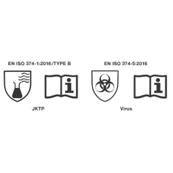 Boîte de 50 Gants d'Atelier Nitrile Noir Grippaz