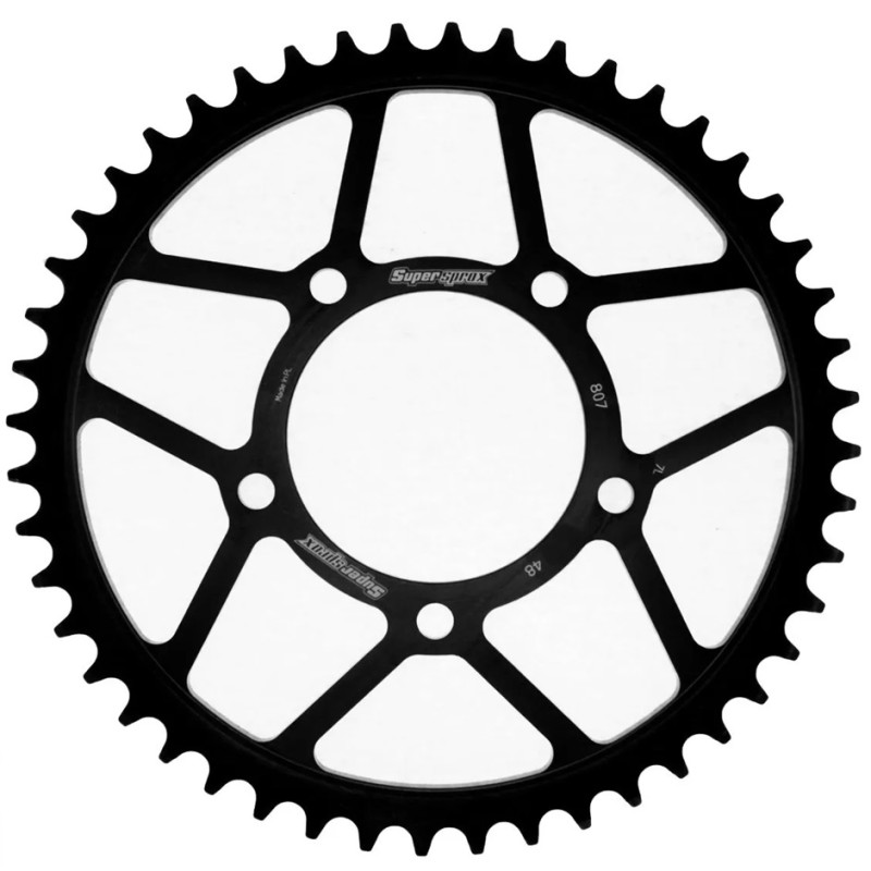 Couronne Acier Supersprox 48 Dents Pas 525 pour Suzuki GSF 650 Bandit ou GSX 650 F