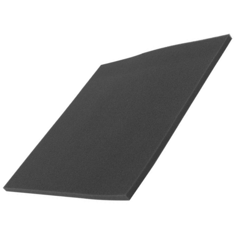 Mousse pour Filtre à Air Universel à Découper Noir 330 x 330 x 10 mm