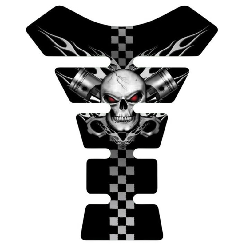 Protection de Réservoir Moto Lethal Threat Piston Skull 180 x 220 mm