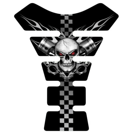 Protection de Réservoir Moto Lethal Threat Piston Skull 180 x 220 mm