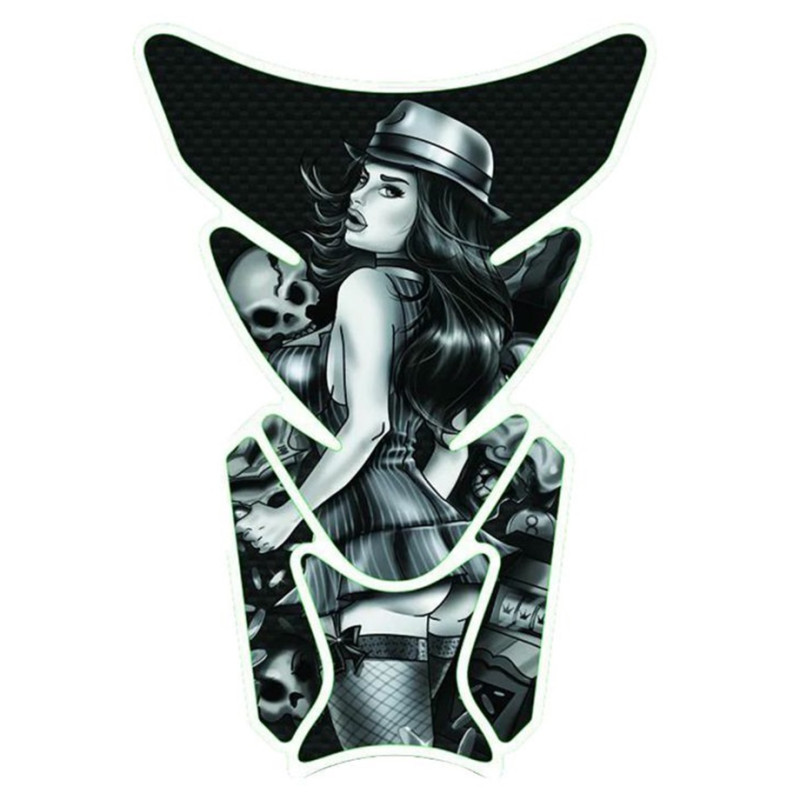 Protection de Réservoir Moto Lethal Threat Gangster Girl 180 x 220 mm