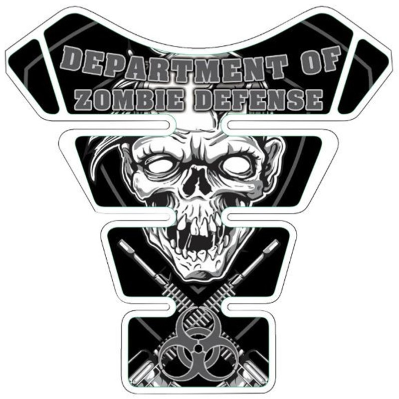 Protection de Réservoir Moto Lethal Threat Zombie Defense 180 x 220 mm