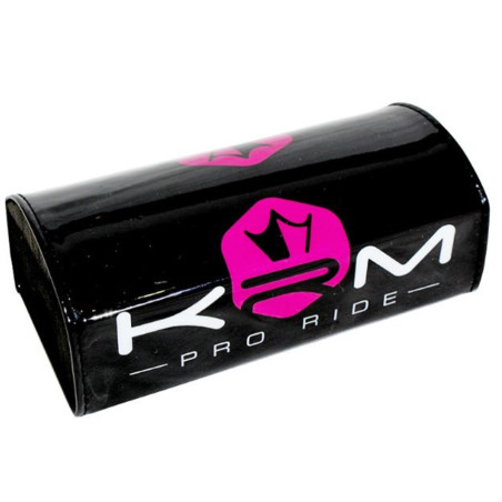 Mousse de Guidon Moto Cross KRM Pro Ride Noir / Rose - Sans Barre