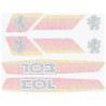 Kit Autocollant pour Peugeot 103 Orange