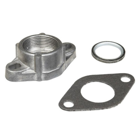 Adaptateur Échappement Bride Vers Écrou à Visser Malossi pour Peugeot 103