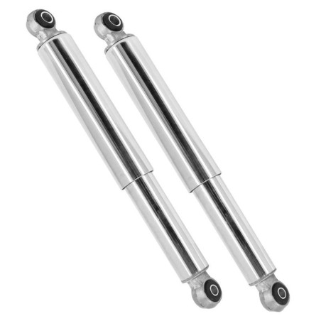 Amortisseur Chromé Lisse pour Peugeot 103 / MBK 51 (Entraxe 285 mm)