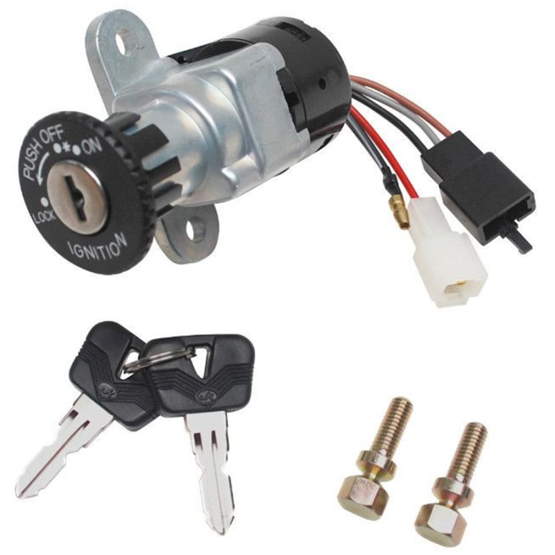 Contacteur à Clé pour MBK 50 Booster / Yamaha 50 BW'S