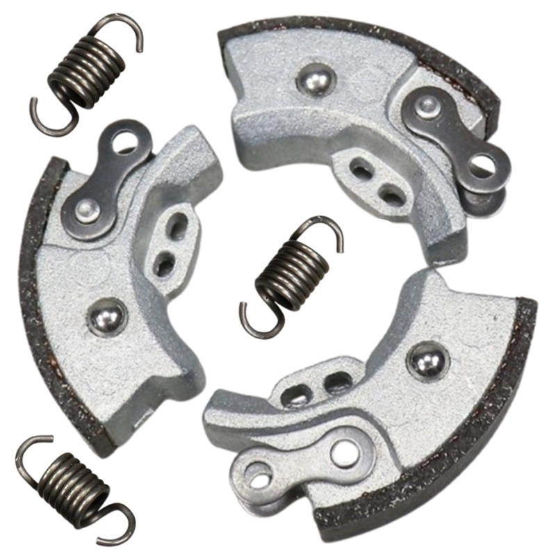 Lot de 3 Mâchoires d'Embrayage avec Ressorts pour Piaggio 50 Ciao PX