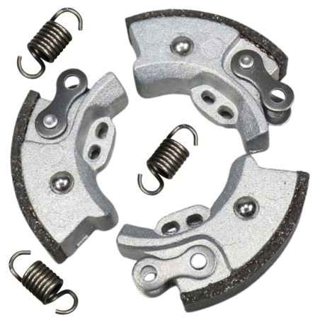 Lot de 3 Mâchoires d'Embrayage avec Ressorts pour Piaggio 50 Ciao PX