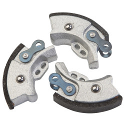 Lot de 3 Mâchoires d'Embrayage avec Ressorts pour Piaggio 50 Ciao PX