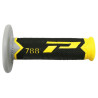 Poignées pour Guidon Moto Progrip 788 Jaune / Noir / Gris
