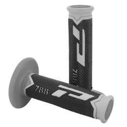 Poignées pour Guidon Moto Progrip 788 Gris / Noir / Gris Foncé