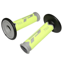 Poignées pour Guidon Moto Progrip 788 Gris / Jaune Fluo / Noir