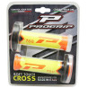 Poignées pour Guidon Moto Progrip 788 Orange Fluo / Jaune Fluo / Noir