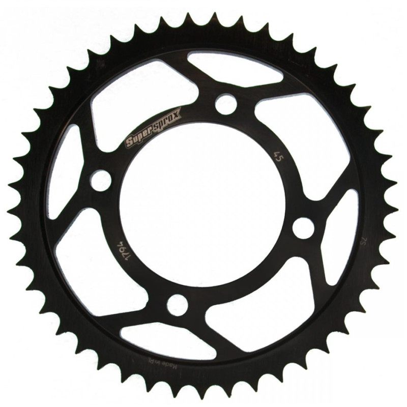 Couronne Acier Supersprox 45 Dents Pas 428 pour Suzuki 125 GZ Marauder