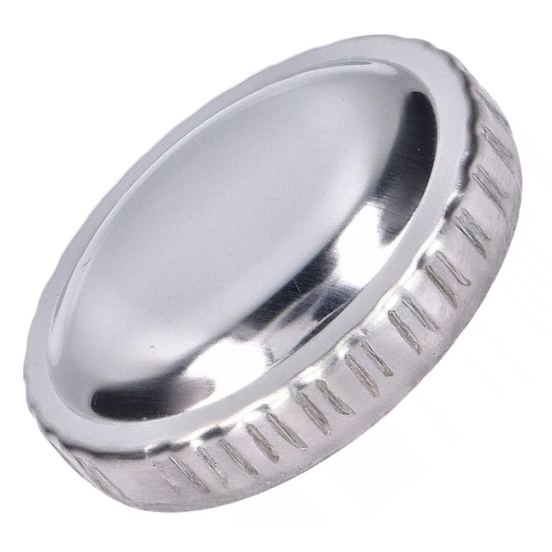 Bouchon de Réservoir Carburant Chromé pour MBK 50 Booster / Yamaha 50 BW'S