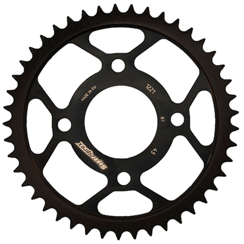 Couronne Acier Supersprox 45 Dents Pas 428 pour Honda CBF 125