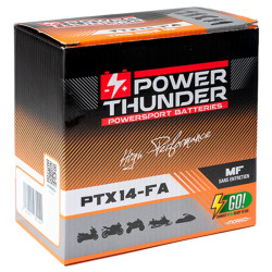Batterie Power Thunder YTX14-FA 12 Volts 12 Ah