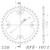 Couronne Acier Supersprox 38 Dents Pas 520 pour Kymco KXR 250 / Maxxer 300 / MXU 250