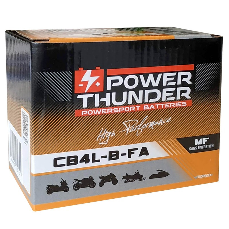 Batterie Power Thunder CB4L-B-FA 12 Volts 4 Ah