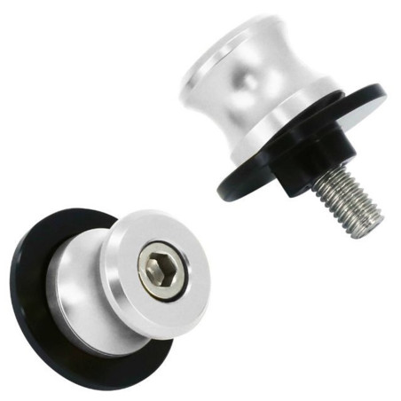 Diabolo Moto M8 Alu Anodisé Argent Avoc