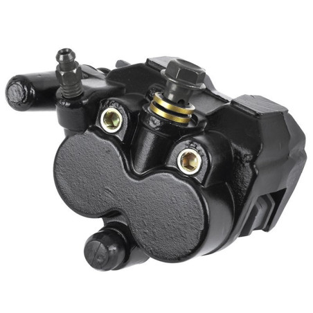 Étrier de Frein pour Scooter Chinois Double Piston Noir Droit