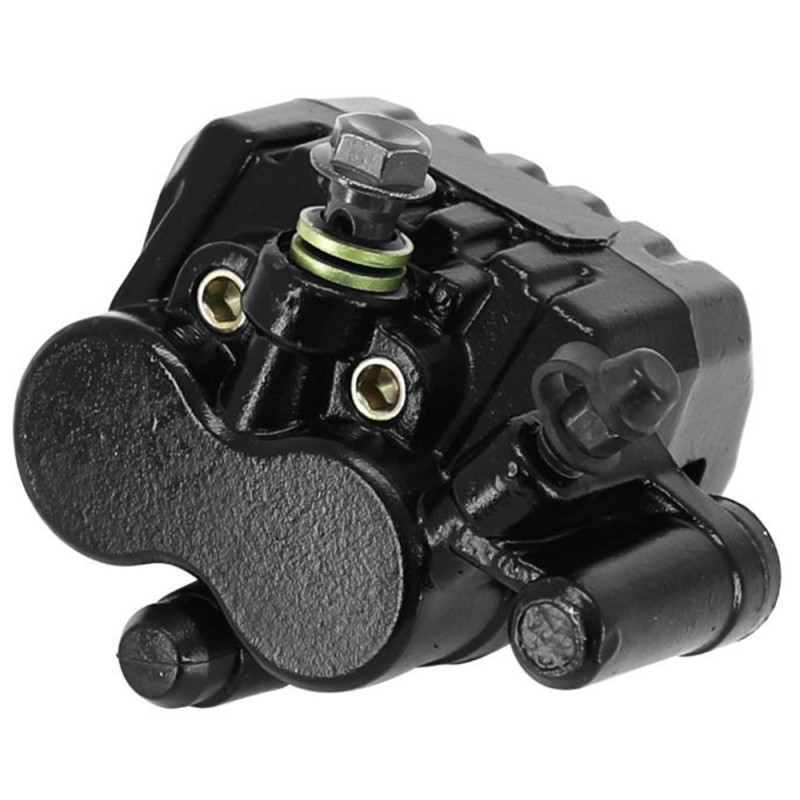 Étrier de Frein pour Scooter Chinois Double Piston Noir Gauche