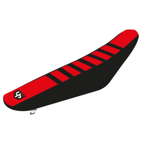 Housse de Selle UP Design Rouge et Noir pour Honda CRF 450 de 2009 à 2012
