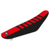 Housse de Selle UP Design Rouge et Noir pour Honda CRF 450 de 2009 à 2012