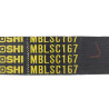 Courroie de Transmission Mitsuboshi MBLSC167 pour Yamaha N-Max 125 / Tricity 125