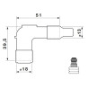 Capuchon Antiparasite NGK LB01E