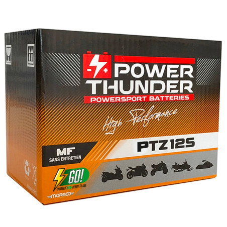 Batterie Power Thunder YTZ12S 12 Volts 11 Ah
