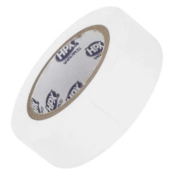 Ruban Adhésif Isolant Électricien HPX Blanc 19 mm x 10 m