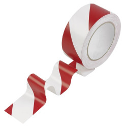 Ruban de Signalisation et de Balisage HPX Rouge et Blanc