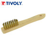 Brosse à Bougie Tivoly avec Manche en Bois - Fils Métallique en Laiton