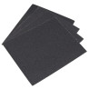 Assortiment de 4 Papiers Abrasif à Poncer HPX Grain 80 / 120 / 180 - 230 x 280 mm
