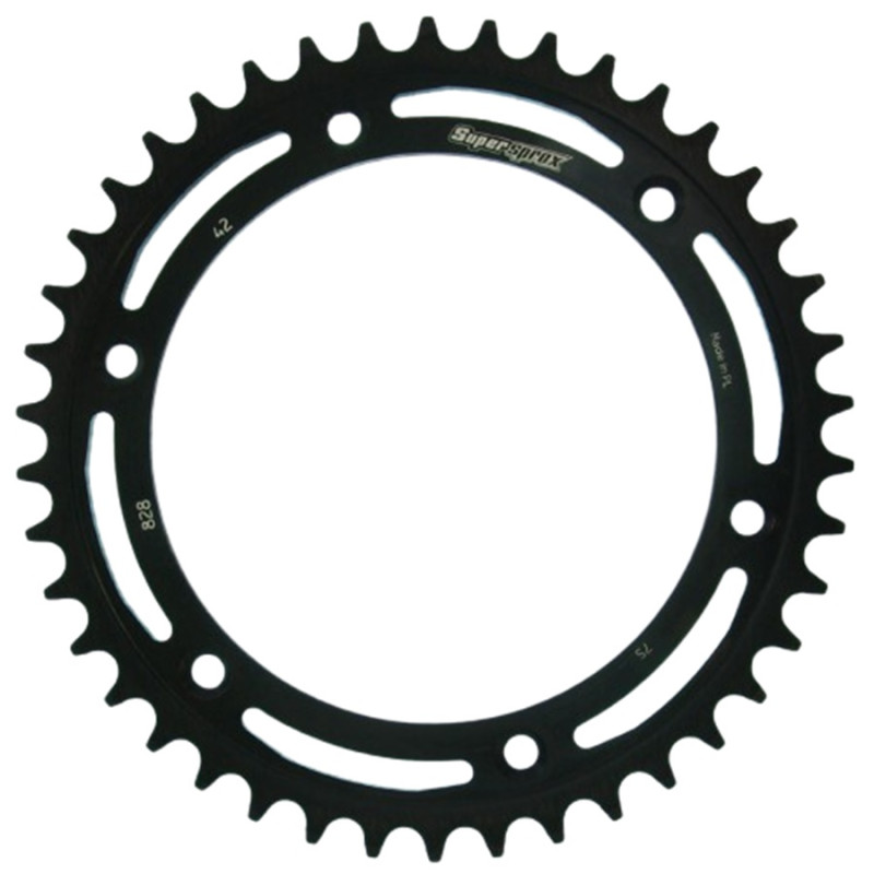 Couronne Acier Supersprox 42 Dents Pas 520 pour Suzuki DR 600 - DR 650 / Cagiva T4 350 - T4 500
