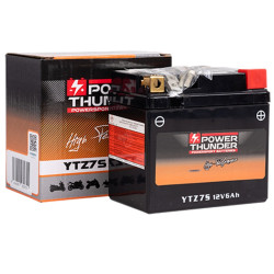 Batterie Power Thunder YTZ7S 12 Volts 6 Ah