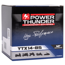 Batterie Power Thunder YTX14-BS 12 Volts 12 Ah