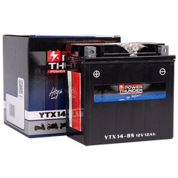 Batterie Power Thunder YTX14-BS 12 Volts 12 Ah