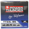 Batterie Power Thunder YTX4L-BS 12 Volts 3 Ah