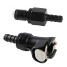 Raccord Rapide Coupe Circuit Essence à Clapet pour Durite Diamètre 6 mm
