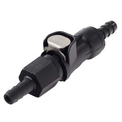 Raccord Rapide Coupe Circuit Essence à Clapet pour Durite Diamètre 6 mm