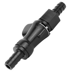 Raccord Rapide Coupe Circuit Essence à Clapet pour Durite Diamètre 8 mm