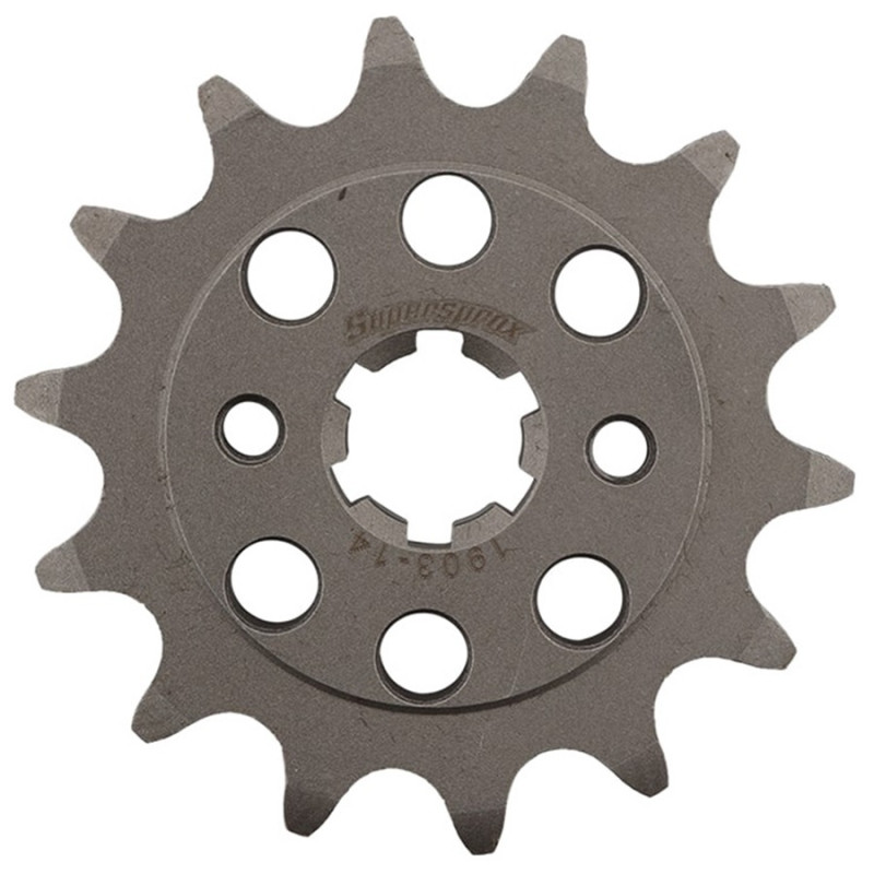 Pignon Acier Supersprox 14 Dents Pas 520 pour Husqvarna Svartpilen 125 / KTM 125 Duke